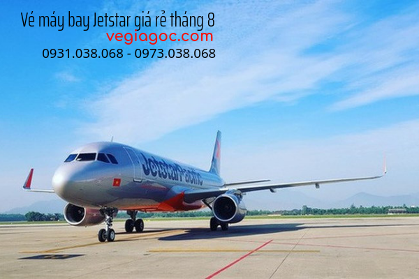 Vé máy bay Jetstar giá rẻ tháng 8