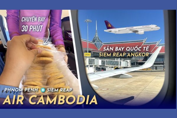 Chào hè sôi động vé máy bay Air Cambodia giá siêu tiết kiệm