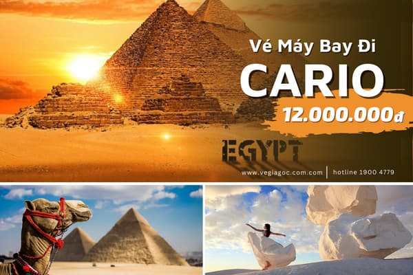 Vé Máy Bay Đi Cairo Ai Cập Giá Rẻ