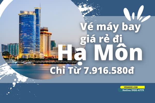 vé máy bay đi hạ môn