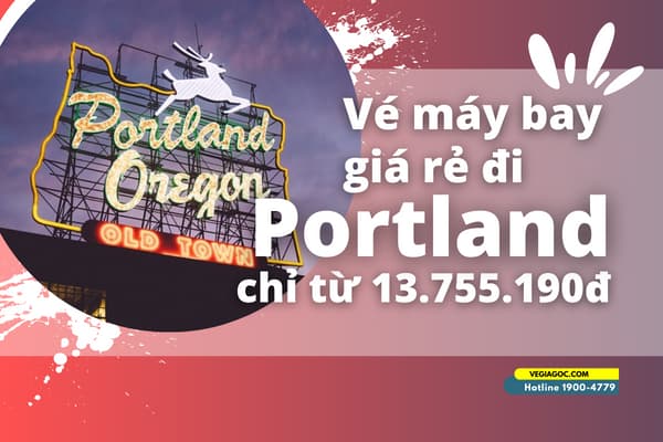 Vé máy bay đi Portland