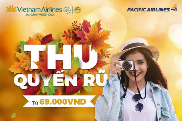 Vé máy bay giá rẻ tháng 8 Vietnam Airlines