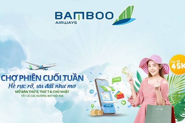 Vé bay khuyến mãi Bamboo Airways tháng 11