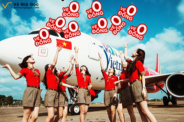 Vé máy bay khuyến mãi đi Hà Nội Vietjet Air