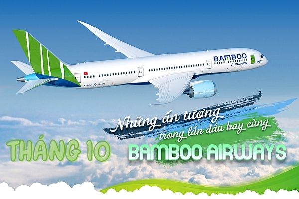 Vé máy bay khuyến mãi tháng 10 Bamboo Airways 