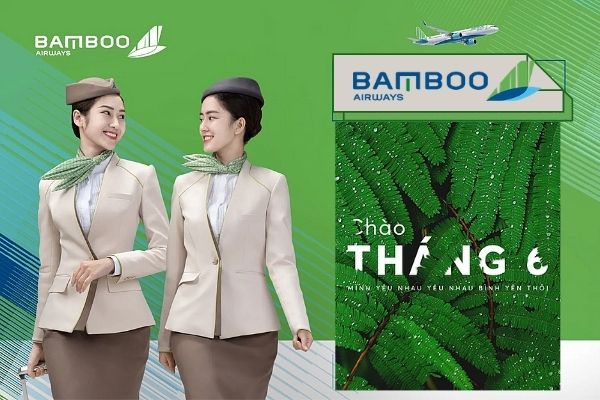 Vé máy bay khuyến mãi tháng 6 Bamboo Airways