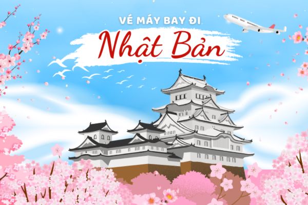 Vé máy bay Nhật Bản giá tốt nhất từ 2.890.000Đ