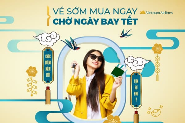 Vé Máy Bay Tết Đi Hà Nội Vietnam Airlines
