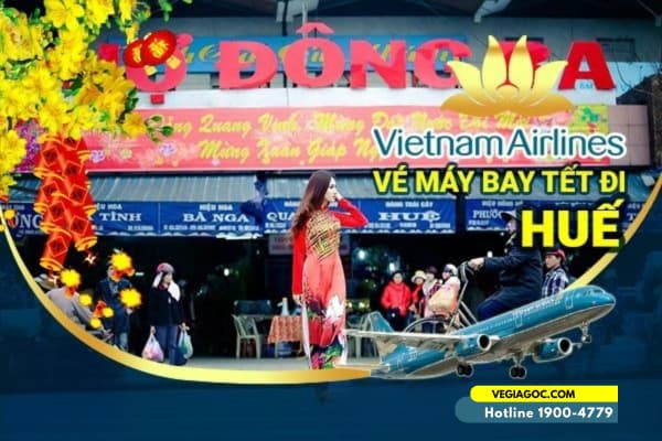 Vé Máy Bay Tết Đi Huế Vietnam Airlines