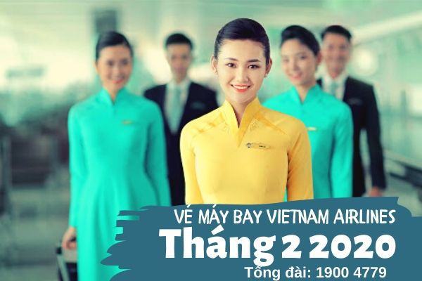 Vé máy bay tháng 2 2020 Vietnam Airlines