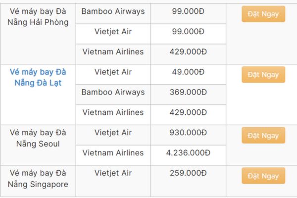 Vé máy bay tháng 9 siêu rẻ chỉ từ 49.000Đ