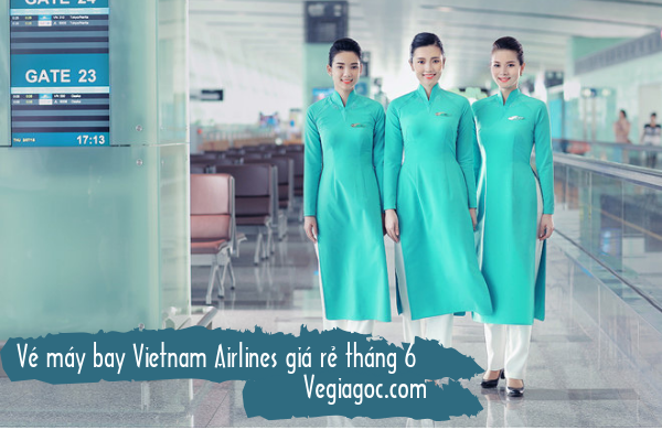 Vé máy bay Vietnam Airlines giá rẻ tháng 6