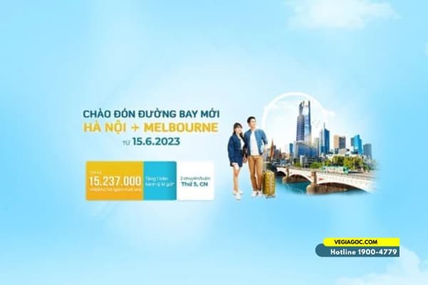 Vé Máy Bay Vietnam Airlines Hà Nội đi Melbourne Giá Rẻ 