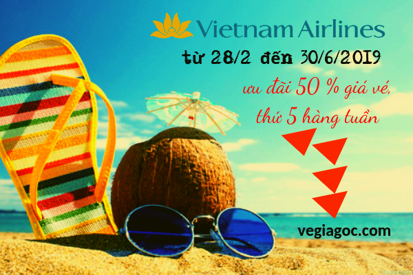Vé Máy Bay Vietnam Airlines Siêu Khuyến Mãi mỗi thứ 5