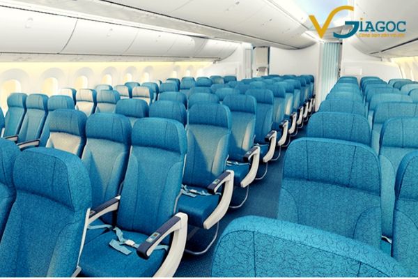 Vì sao ghế máy bay thường có màu xanh