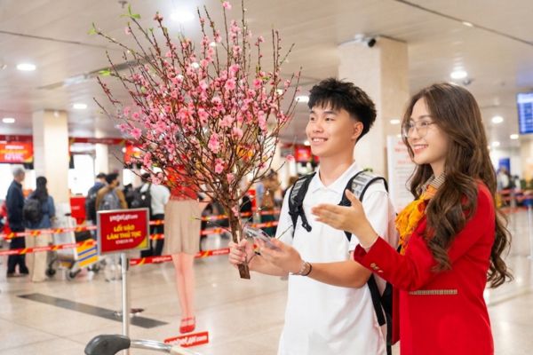 Vietjet Air mở b&aacute;n sớm 3,1 triệu v&eacute; Tết Đinh M&ugrave;i 2027
