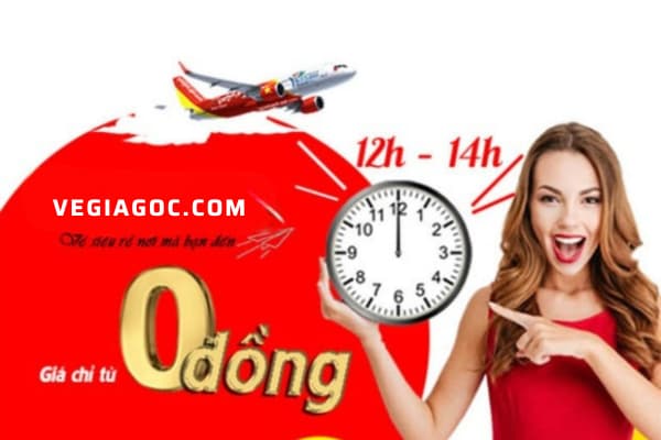 Vietjet Air Ngày Đôi Ưu Đãi Siêu Hời Vé Máy Bay 0 Đồng