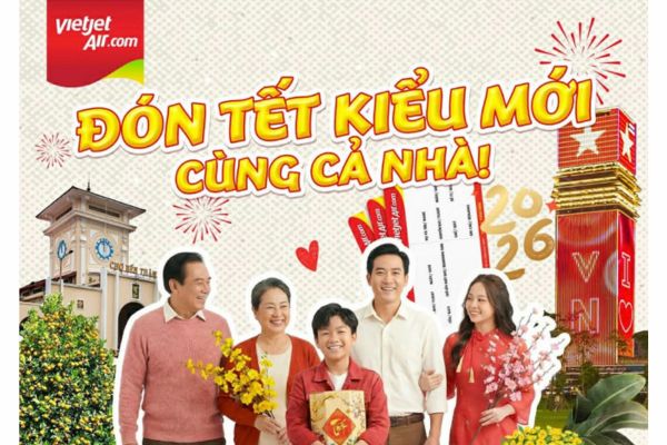 Vietjet chủ động tăng gần 1.800 chuyến bay cho m&ugrave;a Tết B&iacute;nh Ngọ 2026