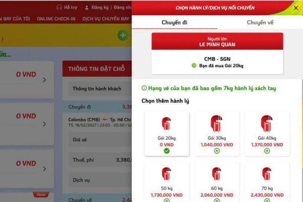 Vietjet khai trương đường bay TP.HCM &ndash; Colombo, giảm 20% gi&aacute; v&eacute; v&agrave; tặng 20kg h&agrave;nh l&yacute;