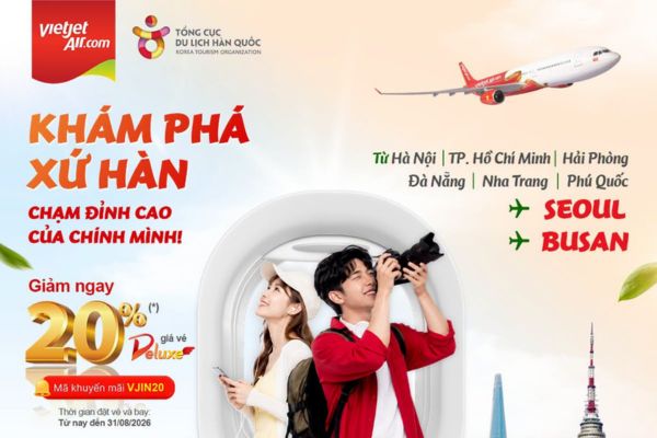 Vietjet mở b&aacute;n v&eacute; từ 0 đồng: &Aacute;p dụng h&agrave;ng loạt đường bay nội địa v&agrave; quốc tế