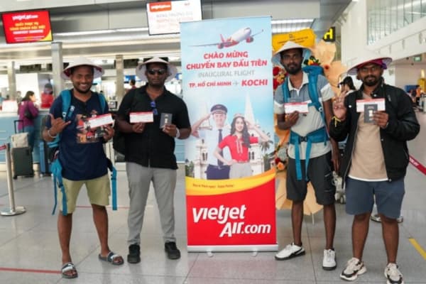 Vietjet Mở Đường Bay Thằng Từ Hồ Chí Minh Đi Kochi