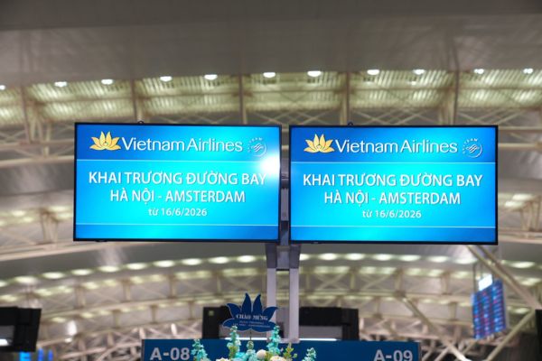 Vietnam Airlines Ch&iacute;nh Thức Khai Th&aacute;c Đường Bay H&agrave; Nội &ndash; Amsterdam