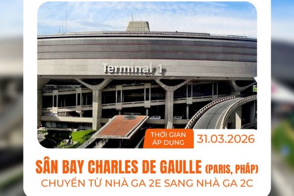 Vietnam Airlines điều chỉnh nh&agrave; ga tại một số s&acirc;n bay quốc tế