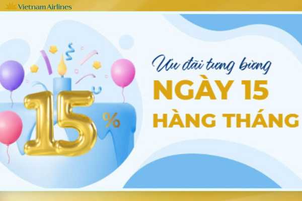 Vietnam Airlines đón sinh nhật website 