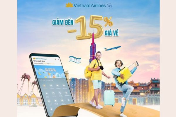 Vietnam Airlines Flash Sale Giảm 15% giá vé cho mùa hè này!