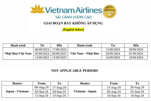 Vietnam Airlines Flash Sale Giảm 15% giá vé cho mùa he này!