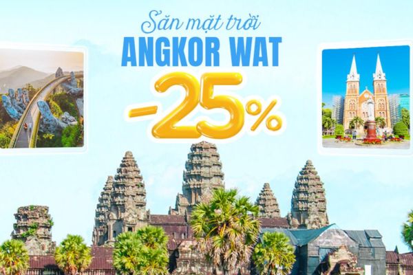 Vietnam Airlines Flash Sale Vé Máy Bay đi Siem Reap Giảm Đến 25%