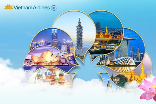 Săn vé máy bay giá rẻ Vietnam Airlines theo nhóm giảm 15%
