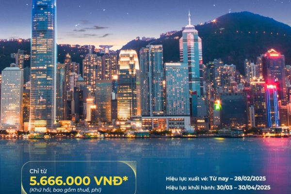 Vietnam Airlines Khai Thác Trở Lại Đường Bay HCM – Hong Kong