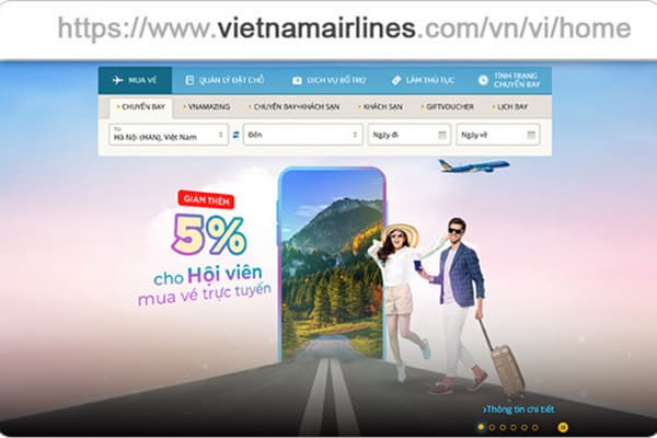 Vietnam Airlines khuyến mãi ưu đãi hội viên Bông Sen Vàng