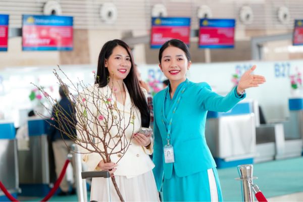 Vietnam Airlines mở b&aacute;n gần 3,7 triệu chỗ phục vụ nhu cầu đi lại Tết 2027