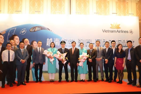 Vietnam Airlines mở đường bay mới từ Hà Nội đến Ma cao