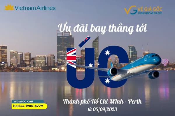 Vietnam Airlines Mở Đường Bay Thẳng Đến Perth Úc