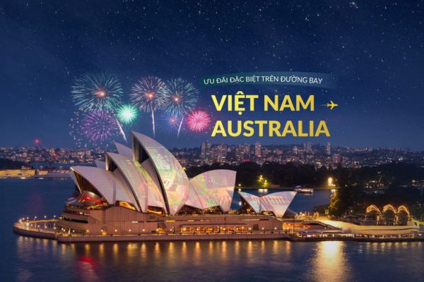 Vietnam Airlines mở khuyến mãi lớn cho chặng bay đi Úc