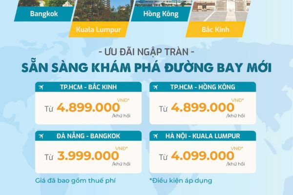 Vietnam Airlines mở rộng mạng lưới – Bay đến những điểm đến mới!