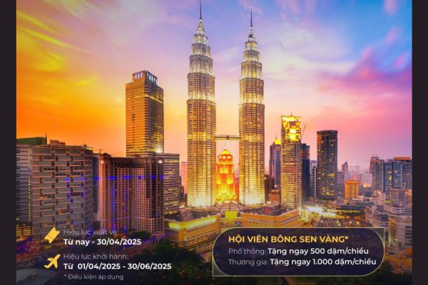 Vietnam Airlines nối lại đường bay Hà Nội – Kuala Lumpur từ 01/04/2025