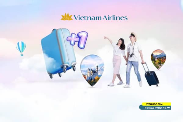 Vietnam Airlines tặng thêm 01 kiện hành lý miễn cước chặng Việt Nam đi Frankfurt