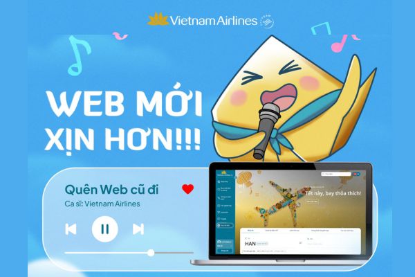 Vietnam Airlines tri &acirc;n kh&aacute;ch h&agrave;ng với ưu đ&atilde;i 15% mừng website mới