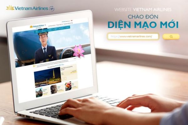 Vietnam Airlines tri &acirc;n kh&aacute;ch h&agrave;ng với ưu đ&atilde;i 15% mừng website mới