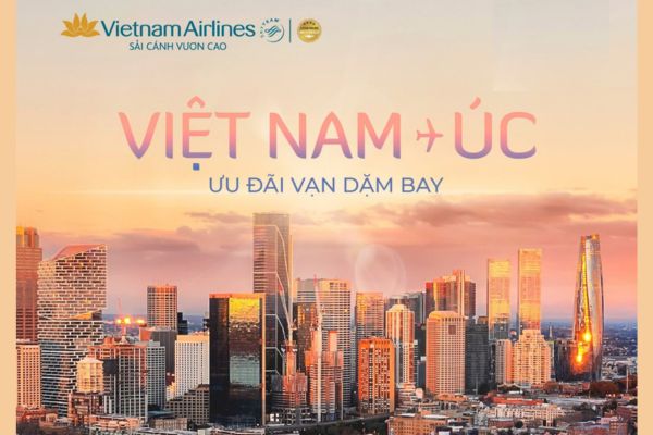 Vietnam Airlines tung giá vé ưu đãi cho hành trình Việt Nam - Úc