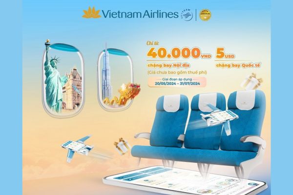 Vietnam Airlines tung khuyến mại hấp dẫn tại thị trường Campuchia