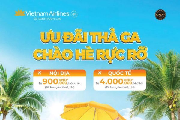 Vietnam Airlines tung loạt ưu đãi hấp dẫn cho mùa hè 2026