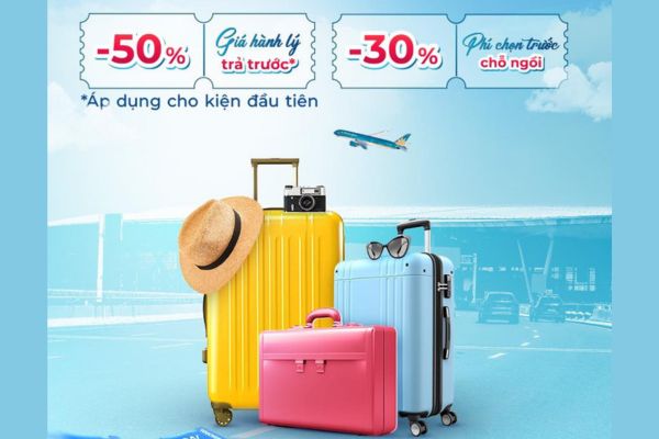 Vietnam Airlines ưu đãi lên đến 50% cho dịch vụ bổ trợ