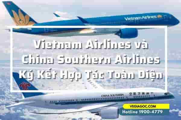 Vietnam Airlines và China Southern Airlines ký kết hợp tác toàn diện