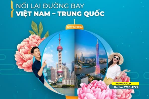 Vietnam Airlrines nối lại đường bay Việt Nam Trung Quốc