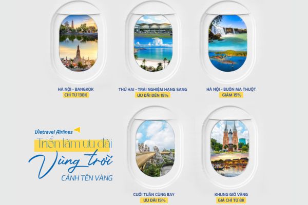 Vietravel Airlines: H&agrave;nh Tr&igrave;nh Hạng Sang, Gi&aacute; V&eacute; Si&ecirc;u Ưu Đ&atilde;i